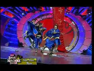 The Mast Kalandars perform with swords on Zara Nachke Dikha