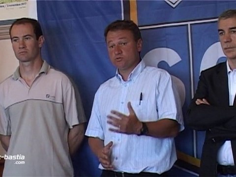 SC Bastia - Conférence de Presse Mai 2010