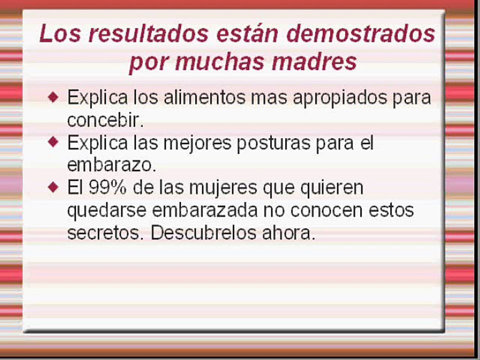 Como Quedar Embarazada 2