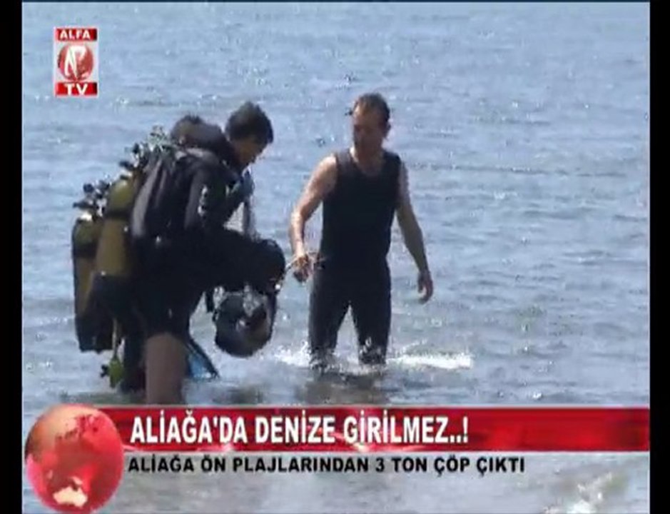 aliağa'da deniz kirliliği