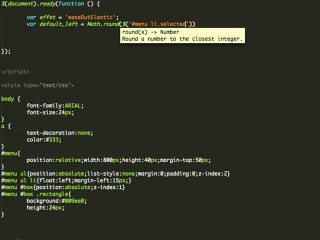 Tutoriel : Menu Elastic JQUERY