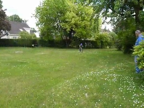 Essais avec mon grand vélo 26 mai 2010