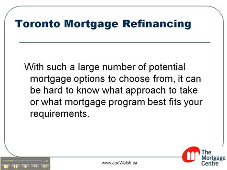 Toronto Mortgage Refinancing Strategies