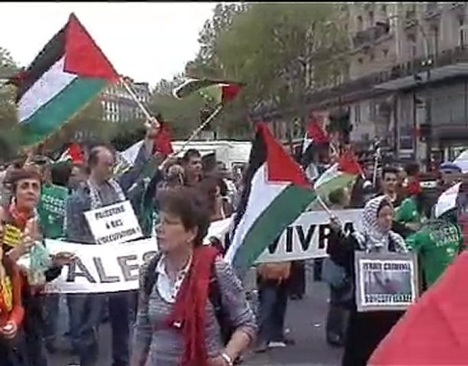 Le 1er mai des amis de la Palestine