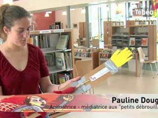 les petits débrouillards parlent de foot à la bibliothèque