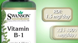 Sources and Benefits of Vitamin B1 or Thiamin