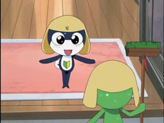 Sargento Keroro 02B - Momoka y Tamama en casa de los Hinata