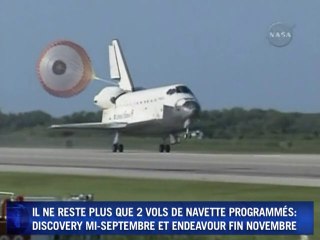 La navette Atlantis boucle sa dernière mission spatiale