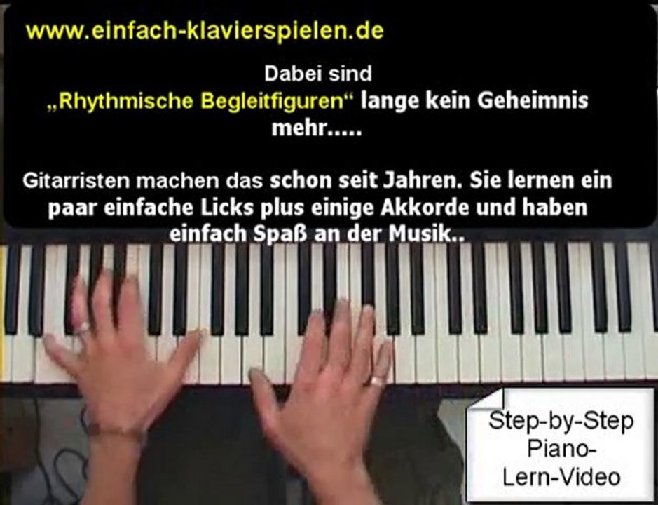 Freie Liedbegleitung am Klavier