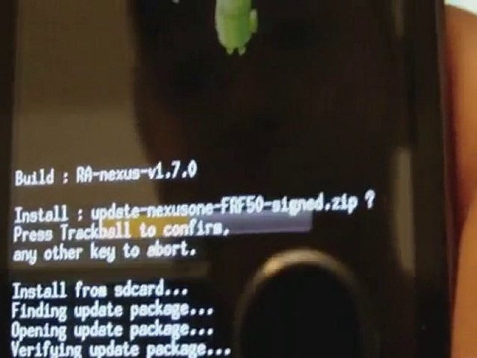 How to Install Froyo 2.2 on Nexus One