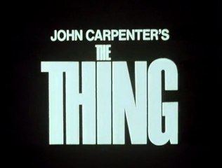 1982 - The Thing - John Carpenter
