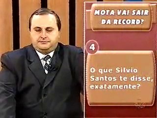 Motinha do Balanço Geral RS falando do SBT Parte 1/2