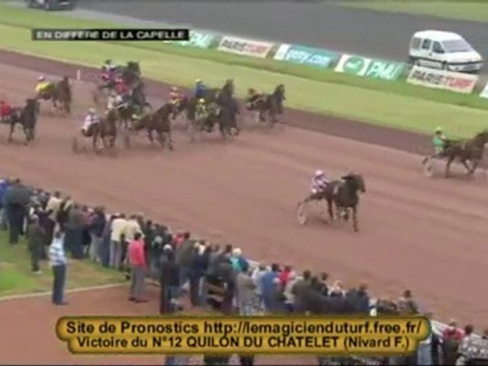 Vidéo Quinté a La Capelle GRAND NATIONAL DU TROT