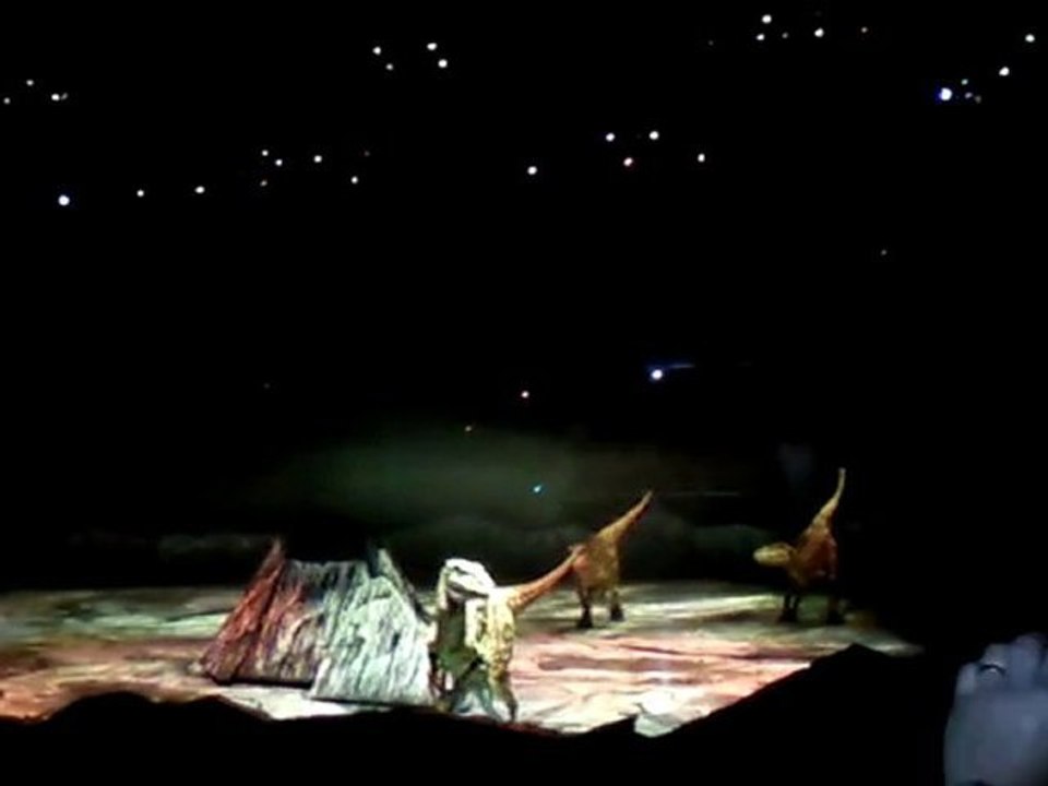 Vidéo 3/4 Spectacle Live Dinosaures