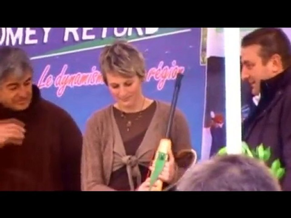 sandrine  premiere carabine et andre guionet