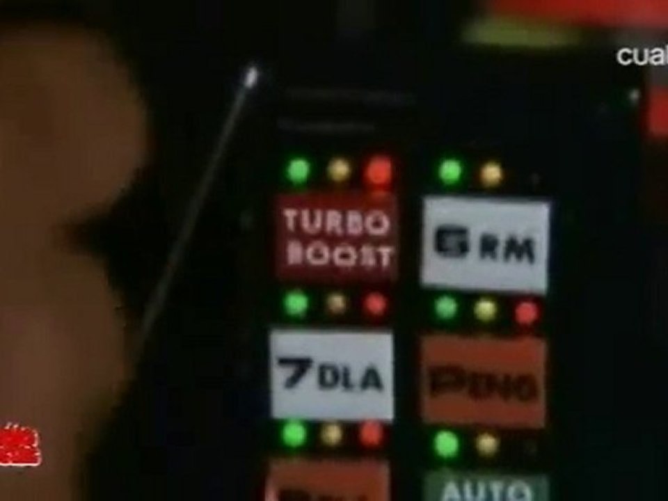 Luis Moyá se mete en el coche fantástico