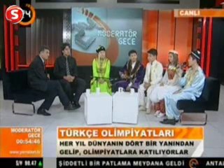 8.Türkçe OLimpiyatı öğrenciler kanal 24 de