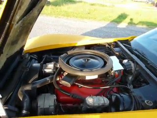 1973 454 Yellow Corvette 4spd Low Miles Nice