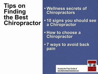 How to find the best Chiropractor in Encinitas