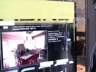 Démonstration vitrine interactive Ubicity