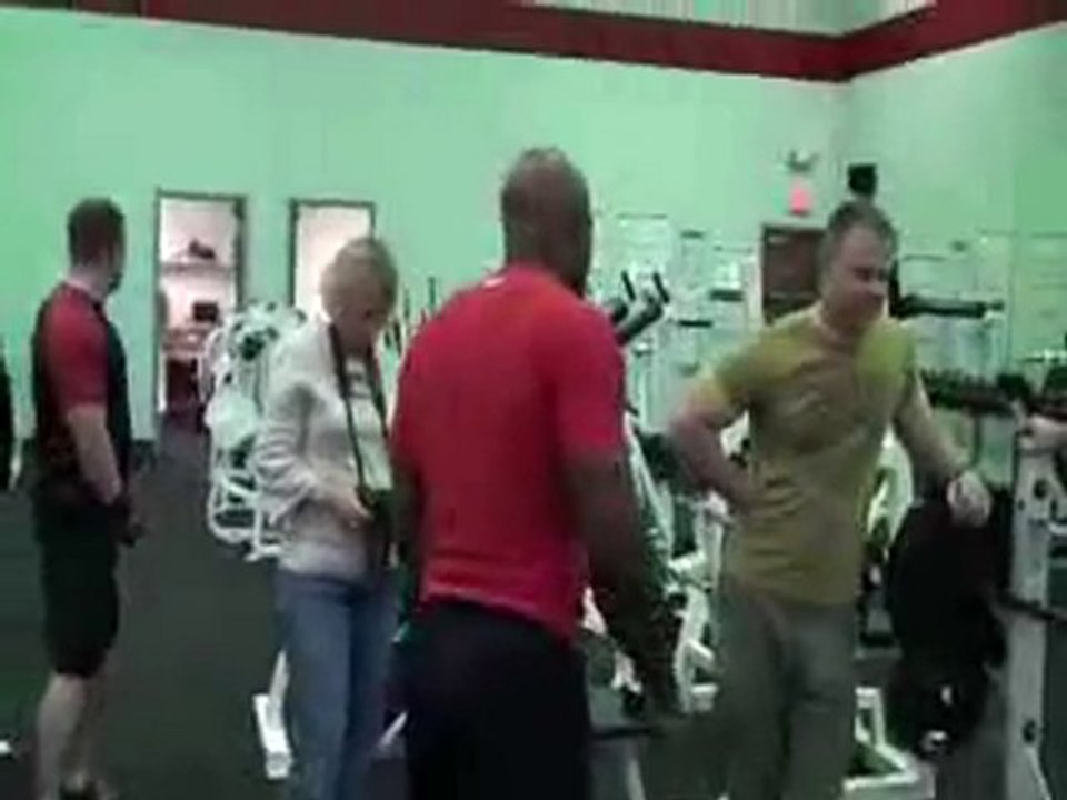 bench press mishap