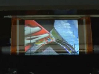 Sony présente son écran enroulable