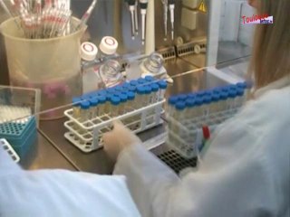 1ère pierre du centre de recherche contre le cancer