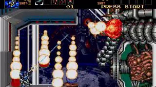 Playtrough Probotector/Contra : Hard Corps PART 8 - STAGE 5B