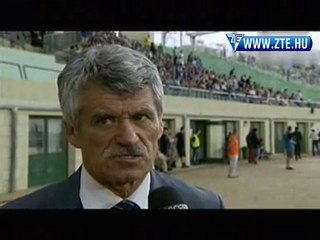 2010.05.26 Csank János nyilatkozott a kupadöntő előtt