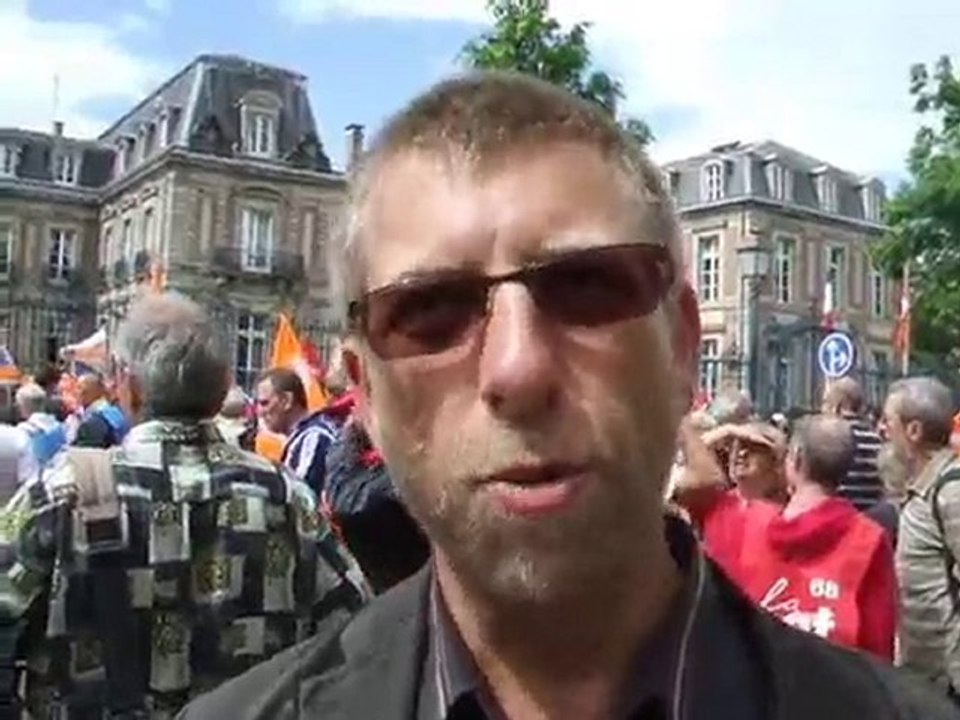 Colmar : 27 mai 2010 "contre la réforme des retraites"