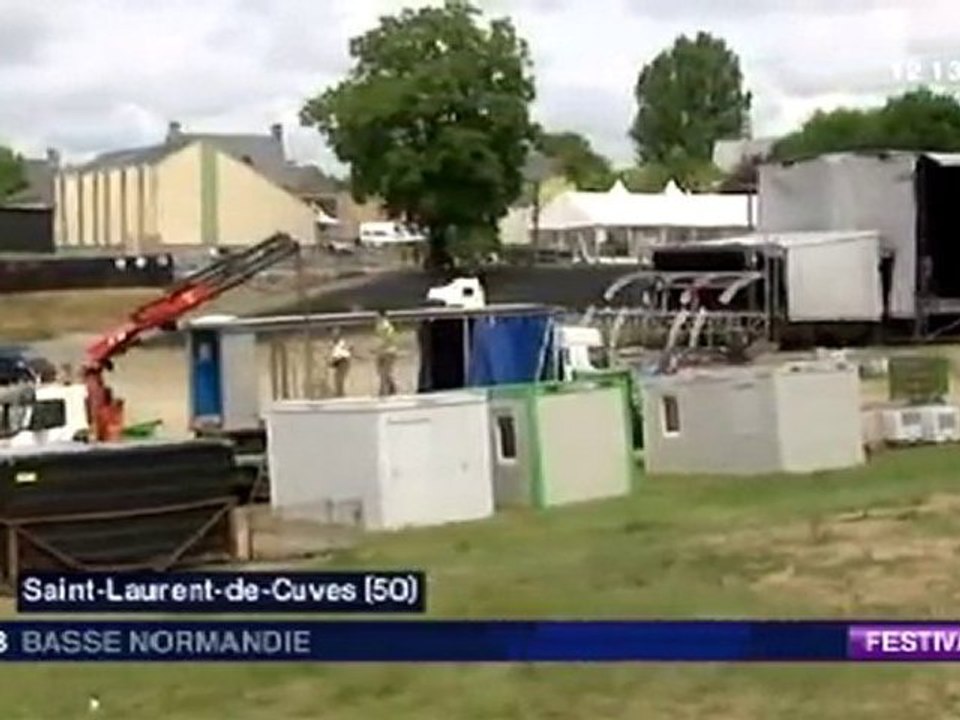 festival Papillons de nuit 2010 : le montage du site