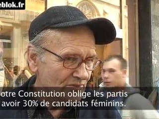 Les femmes et la politique en BiH - Micro-trottoir