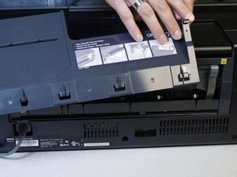 Epson Stylus Photo R1900: How to Load Fine Art Paper