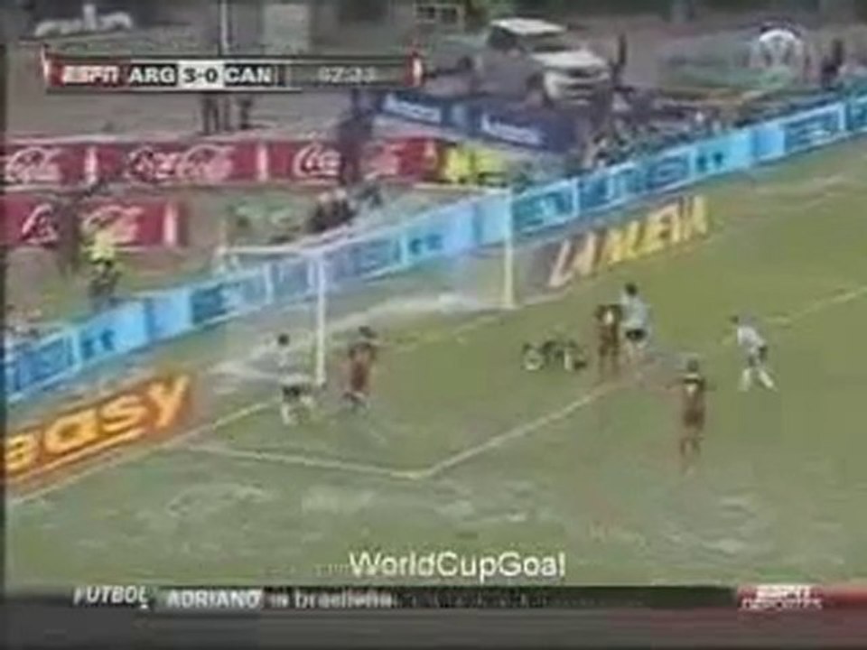 Argentina vs Canada 5-0 Friendly 24.05.2010