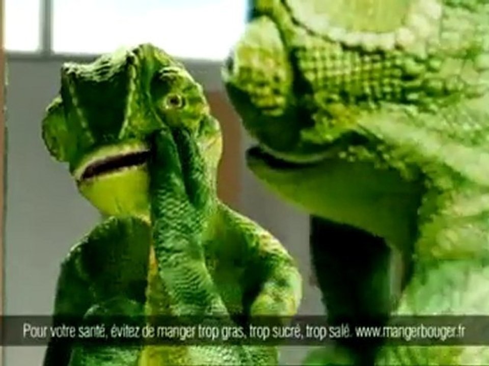 Pub Orangina 2010 - Caméléon