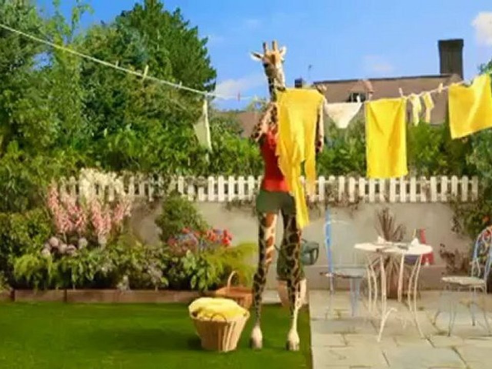 Pub Orangina 2010 - Girafe