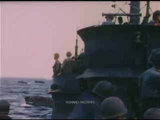 WW2 New Color Footage Of D Day!