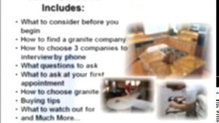 Free Guide Granite Counter tops, Granite Countertops Clearw