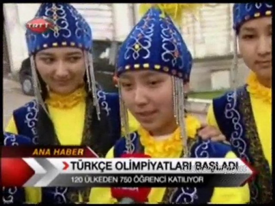 8.TÜRKÇE OLİMPİYATLARI BAŞLADI GALA TRT 2010