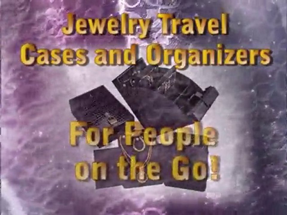 Portable Jewelry Travel Cases