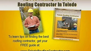 Toledo Roofing Contractor: How to get the best value in roo