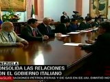 Venezuela e Italia fortalecen lazos económicos