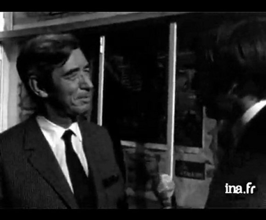 Hergé présente son film "Tintin et le temple du soleil"