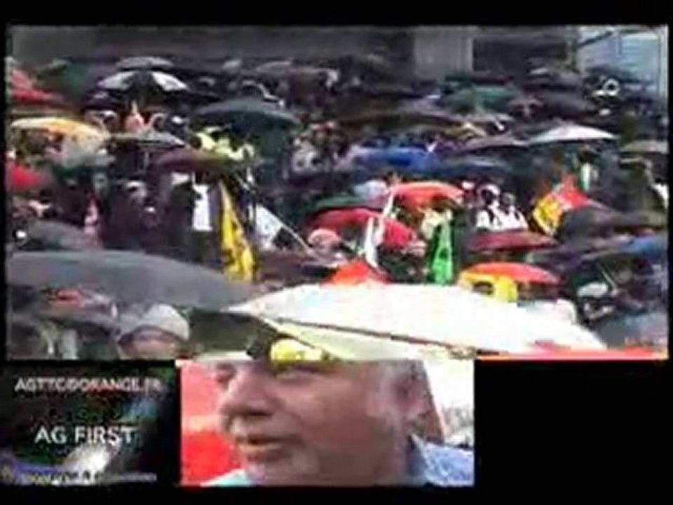 Manif pour les "sans papiers" MDR
