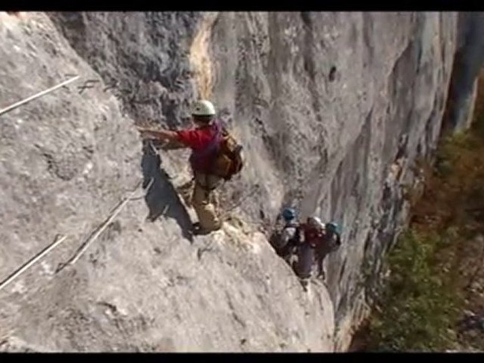 Les Via corda dans le Vercors