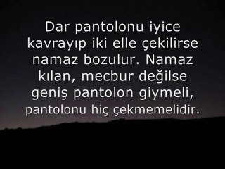 Namazda yapılan hatalar