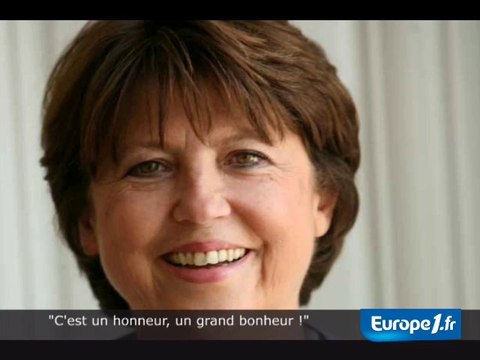 Martine Aubry : Formidable !