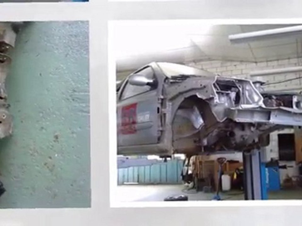 dégats démontage clio maxi