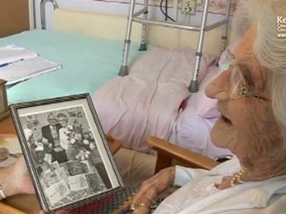 Violet Woods at 110 years old