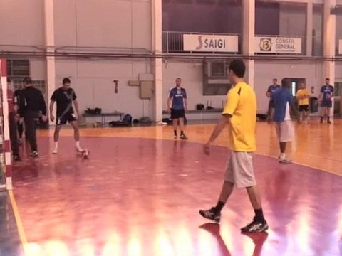 L'heure de la retraite pour A. Leforestier (Aix Handball)